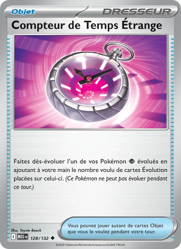 Compteur de Temps Étrange (Mega Evolution #128/132)