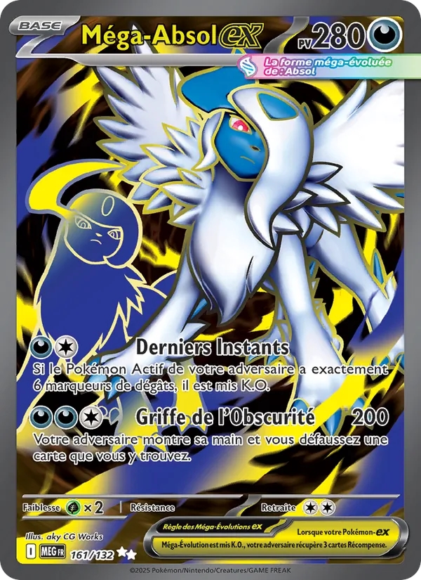 Méga-Absol-ex (Mega Evolution #161/132)