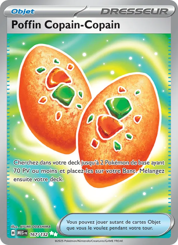 Poffin Copain-Copain (Mega Evolution #167/132)