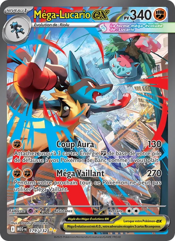 Méga-Lucario-ex (Méga-Évolution #179/132)