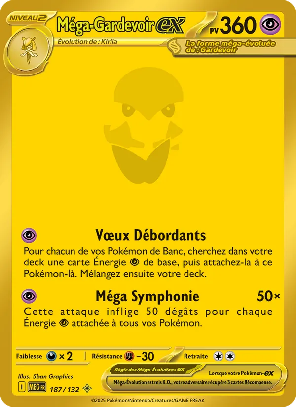 Méga-Gardevoir-ex (Méga-Évolution #187/132)