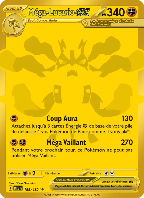 Méga-Lucario-ex (Méga-Évolution #188/132)