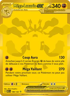 Méga-Lucario-ex (Méga-Évolution #188/132)
