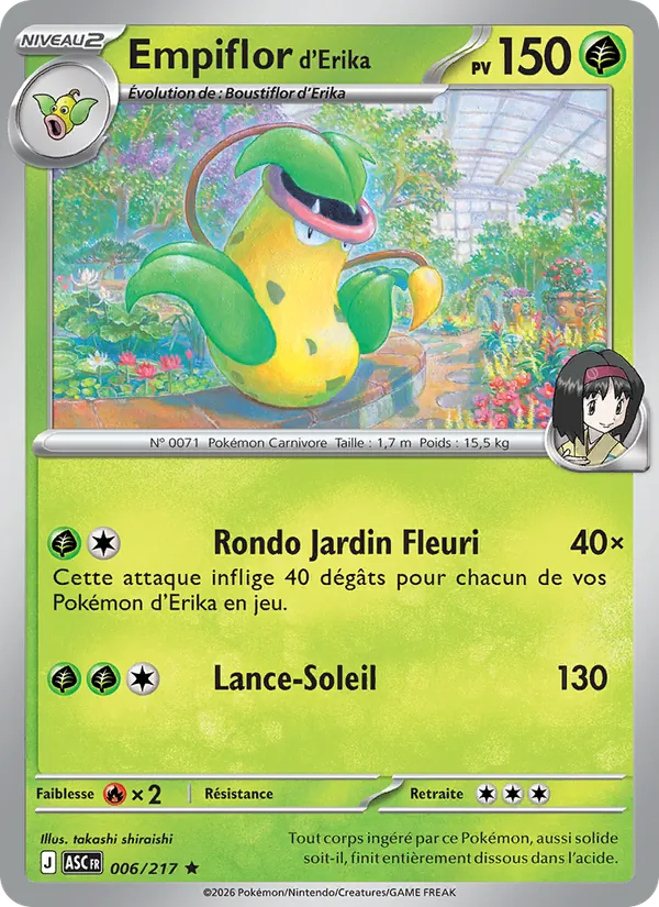 Empiflor d'Erika (Héros Transcendants #006/217)