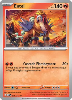 Entei (Héros Transcendants #025/217)