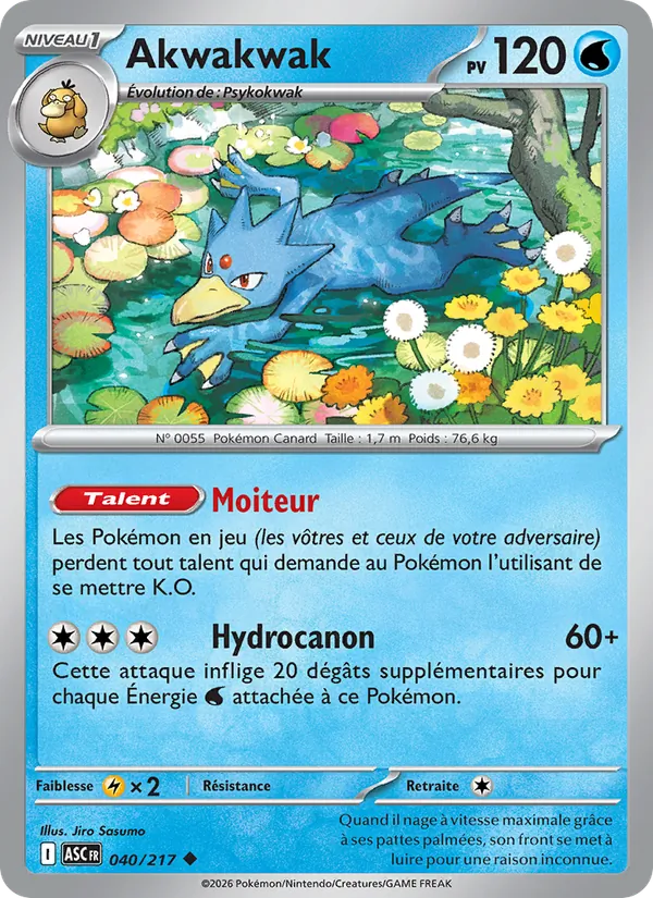 Akwakwak (Héros Transcendants #040/217)