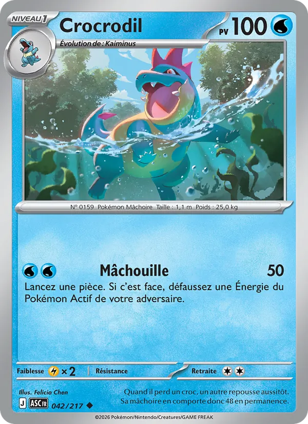 Crocrodil (Ascended Heroes #042/217)