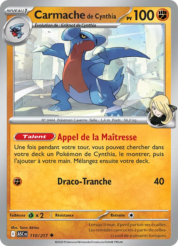Carmache de Cynthia (Ascended Heroes #110/217)