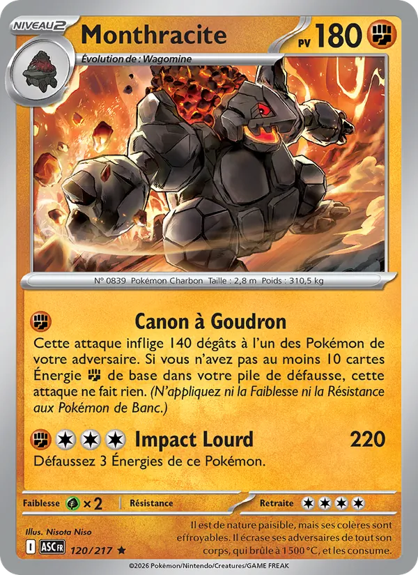 Monthracite (Héros Transcendants #120/217)