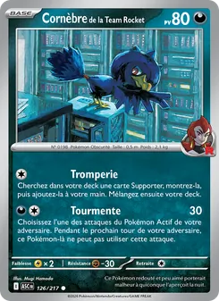 Cornèbre de la Team Rocket (Héros Transcendants #126/217)
