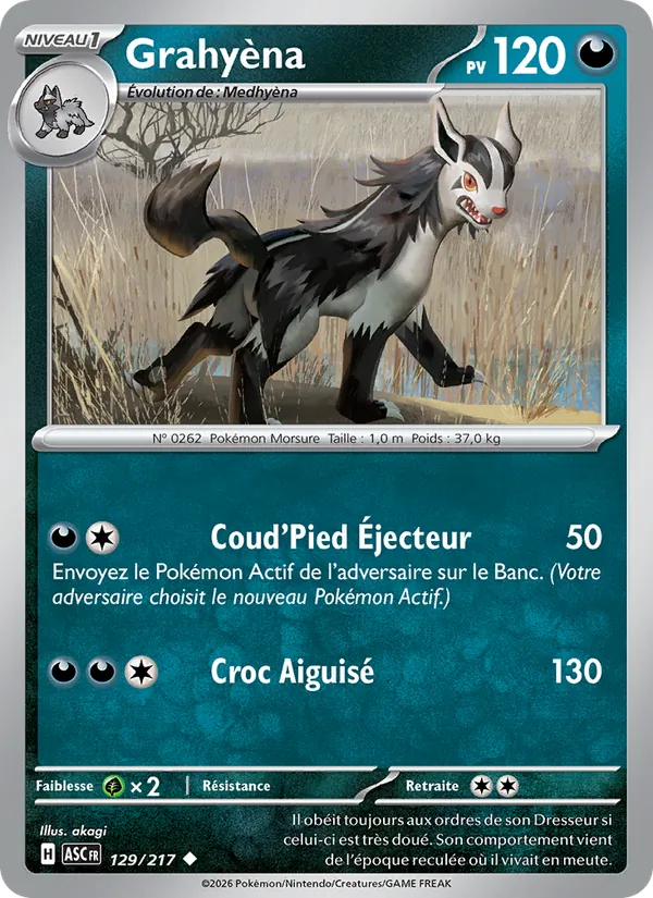 Grahyèna (Héros Transcendants #129/217)
