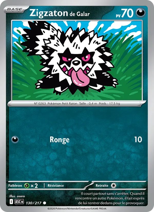 Zigzaton de Galar (Héros Transcendants #130/217)