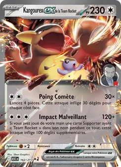 Kangourex-ex de la Team Rocket (Héros Transcendants #162/217)