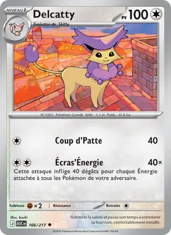 Delcatty (Héros Transcendants #166/217)