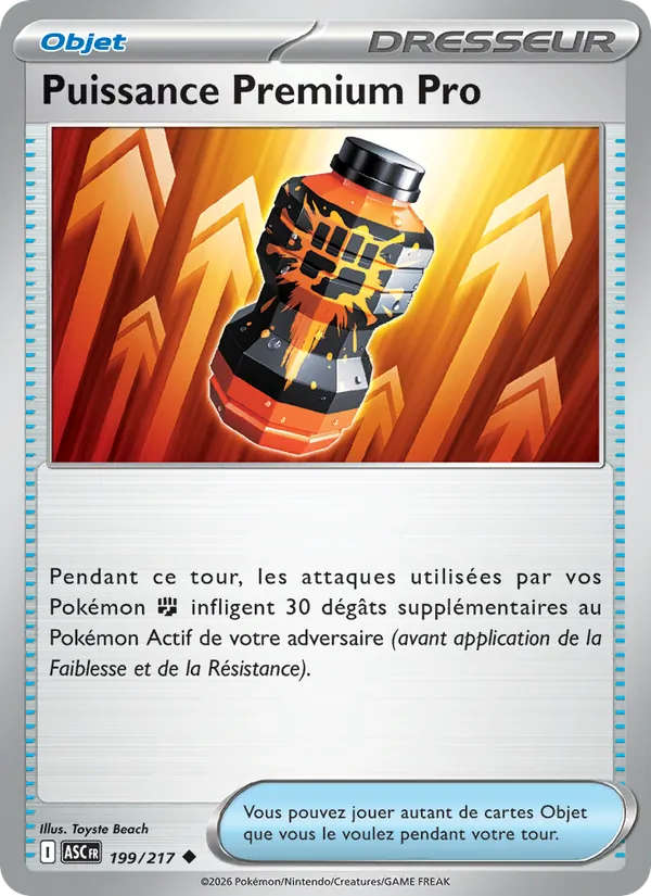 Puissance Premium Pro (Ascended Heroes #199/217)