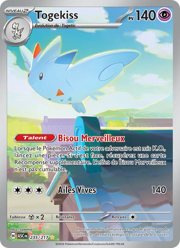 Togekiss (Héros Transcendants #235/217)