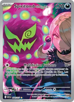 Spiritomb de Cynthia (Héros Transcendants #244/217)