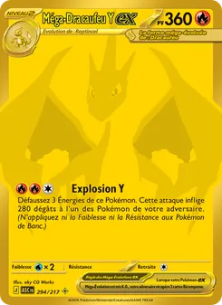 Méga-Dracaufeu Y-ex (Héros Transcendants #294/217)