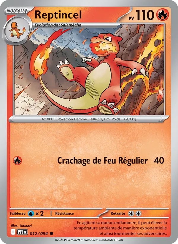 Reptincel (Flammes Fantasmagoriques #012/94)