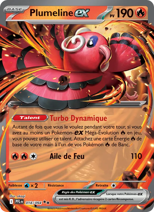 Plumeline-ex (Flammes Fantasmagoriques #018/94)