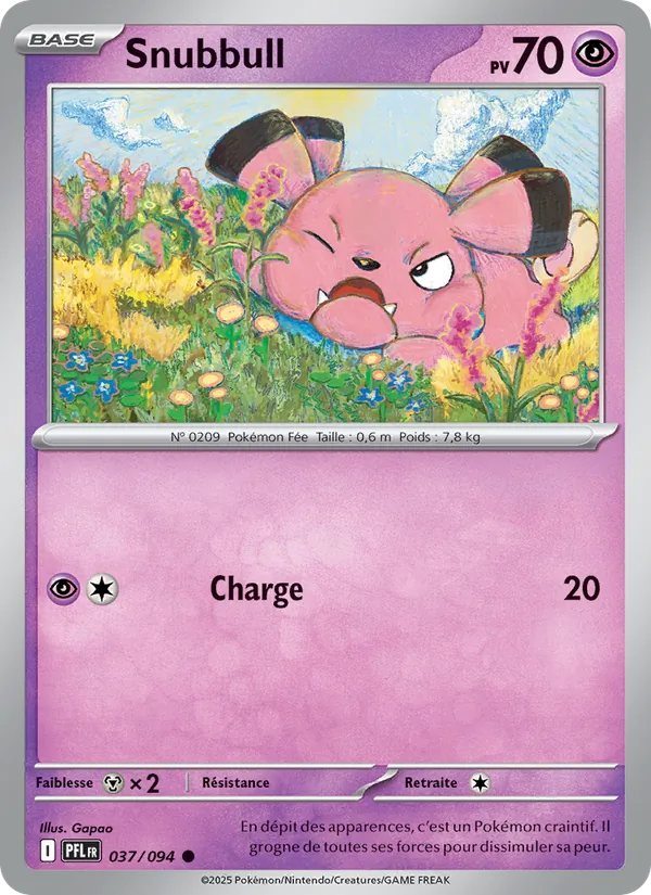 Snubbull (Flammes Fantasmagoriques #037/94)
