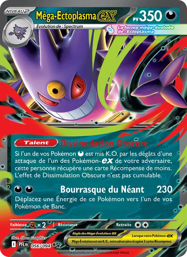 Méga-Ectoplasma-ex (Flammes Fantasmagoriques #056/94)