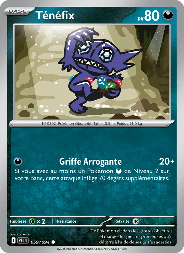 Ténéfix (Flammes Fantasmagoriques #059/94)