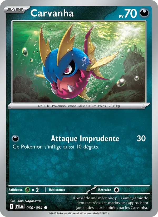 Carvanha (Phantasmal Flames #060/94)