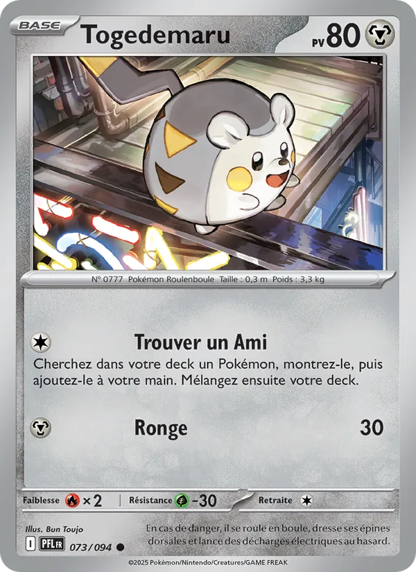 Togedemaru (Flammes Fantasmagoriques #073/94)