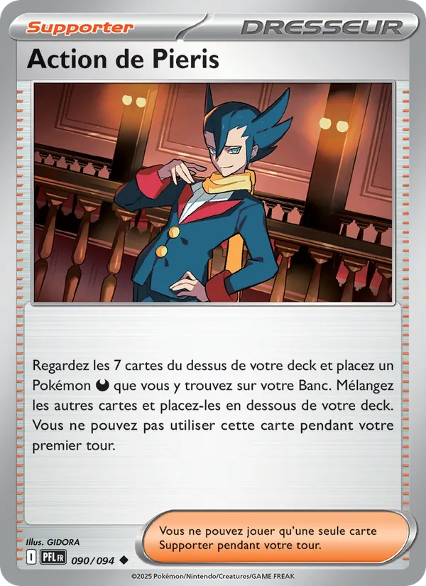 Action de Pieris (Flammes Fantasmagoriques #090/94)