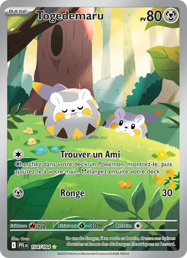 Togedemaru (Flammes Fantasmagoriques #104/94)