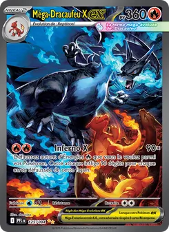 Méga-Dracaufeu X-ex (Flammes Fantasmagoriques #125/94)