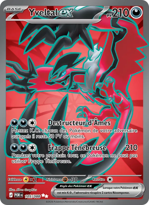 Yveltal-ex (Équilibre Parfait #105/88)