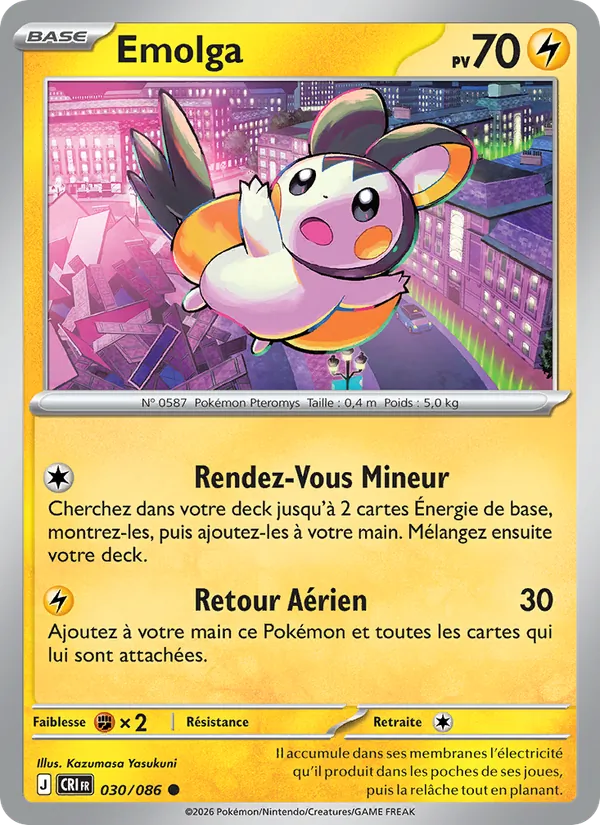 Emolga (Chaos Ascendant #030/86)
