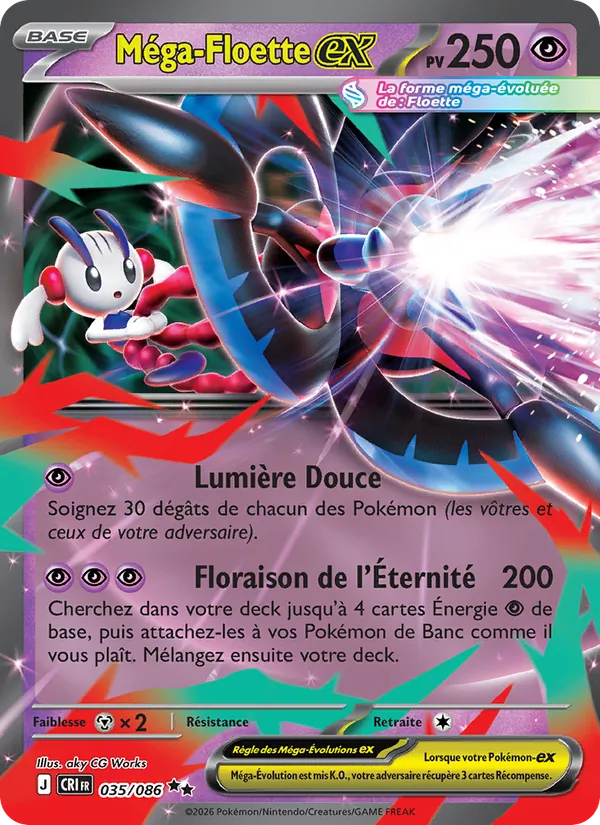 Méga-Floette-ex (Chaos Ascendant #035/86)