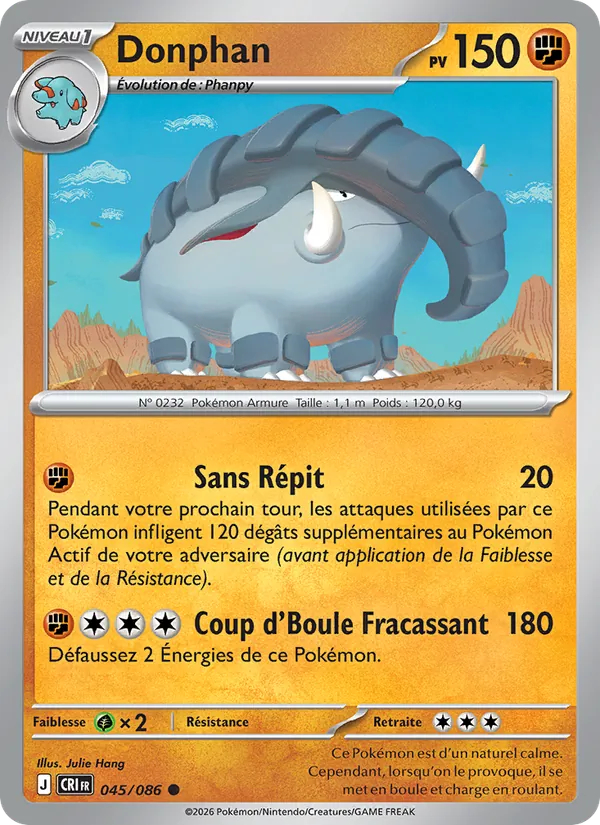 Donphan (Chaos Ascendant #045/86)