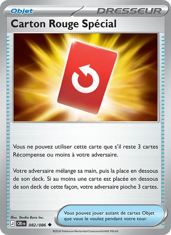 Carton Rouge Spécial (Chaos Rising #082/86)