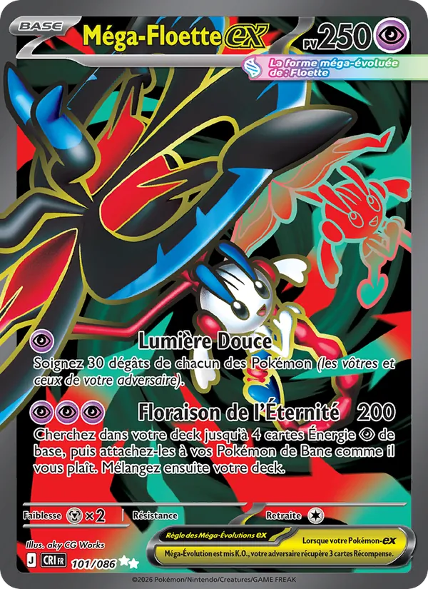 Méga-Floette-ex (Chaos Rising #101/86)