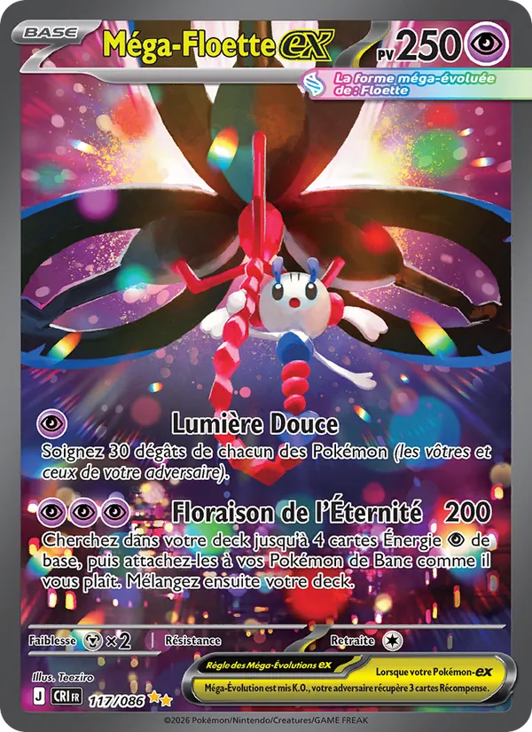 Méga-Floette-ex (Chaos Ascendant #117/86)