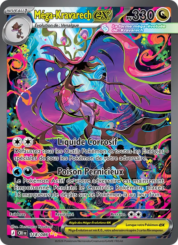 Méga-Kravarech-ex (Chaos Ascendant #118/86)