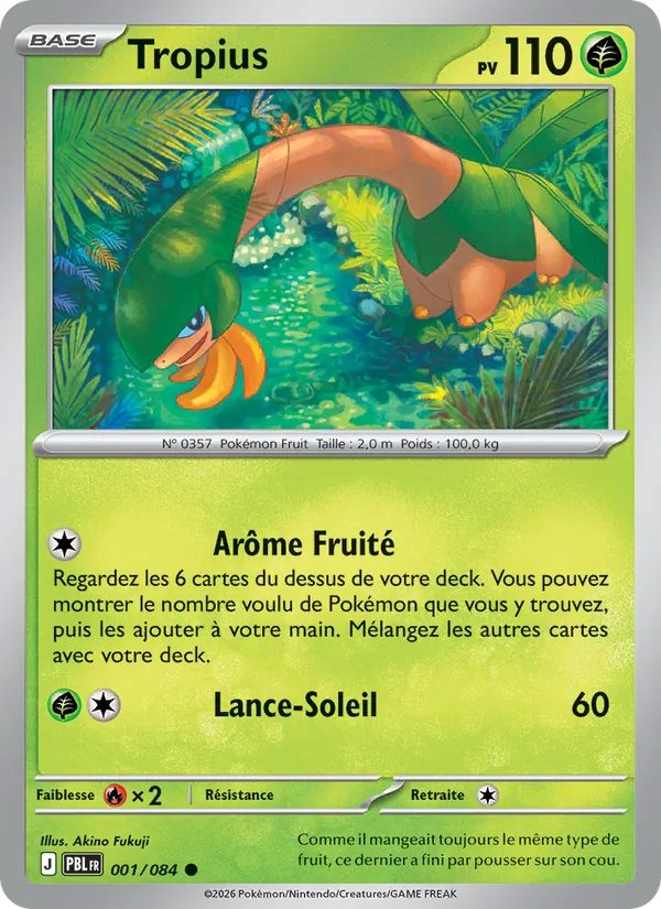 Tropius (Nuit Noire #001/84)