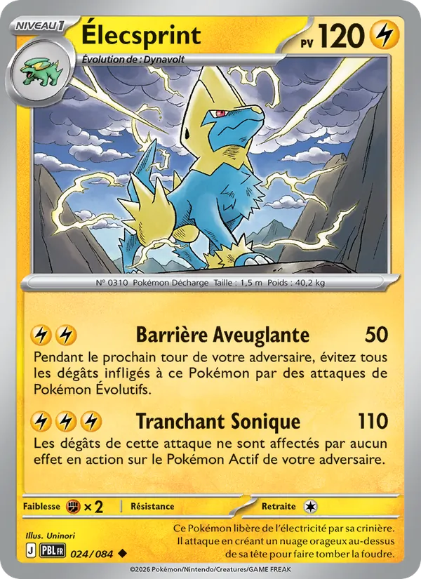 Élecsprint (Nuit Noire #024/84)