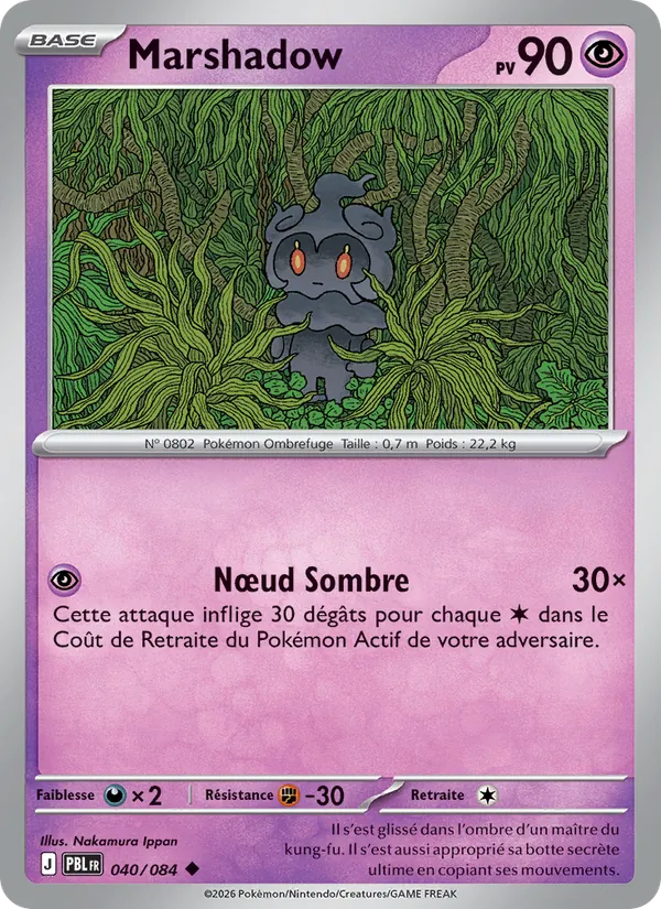 Marshadow (Nuit Noire #040/84)