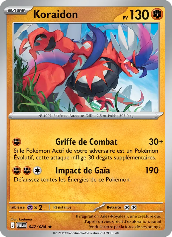 Koraidon (Nuit Noire #047/84)