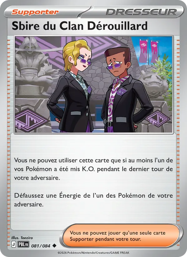 Sbire du Clan Dérouillard (Nuit Noire #081/84)