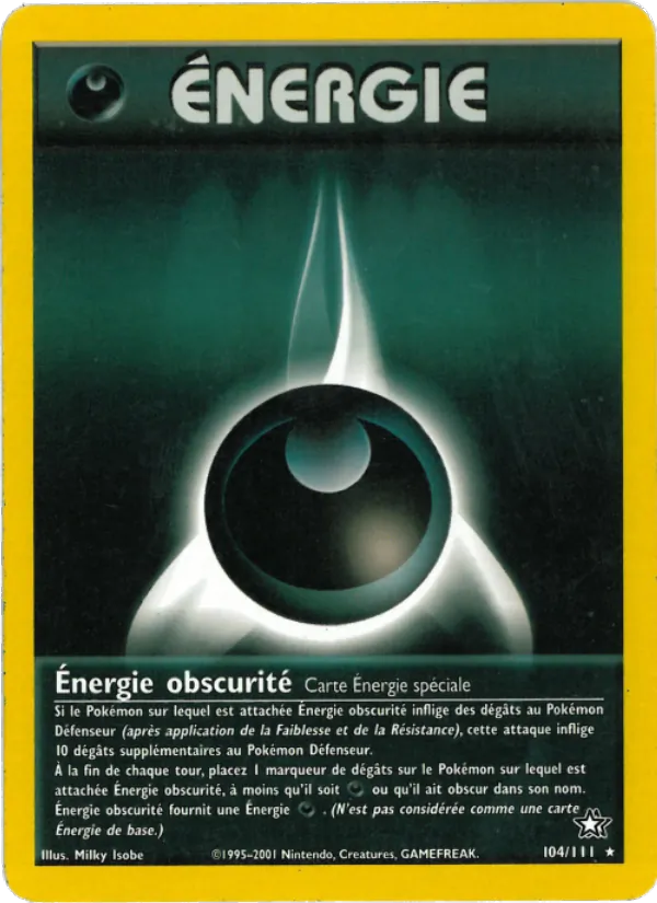 Énergie obscurité (Neo Genesis #104/111)