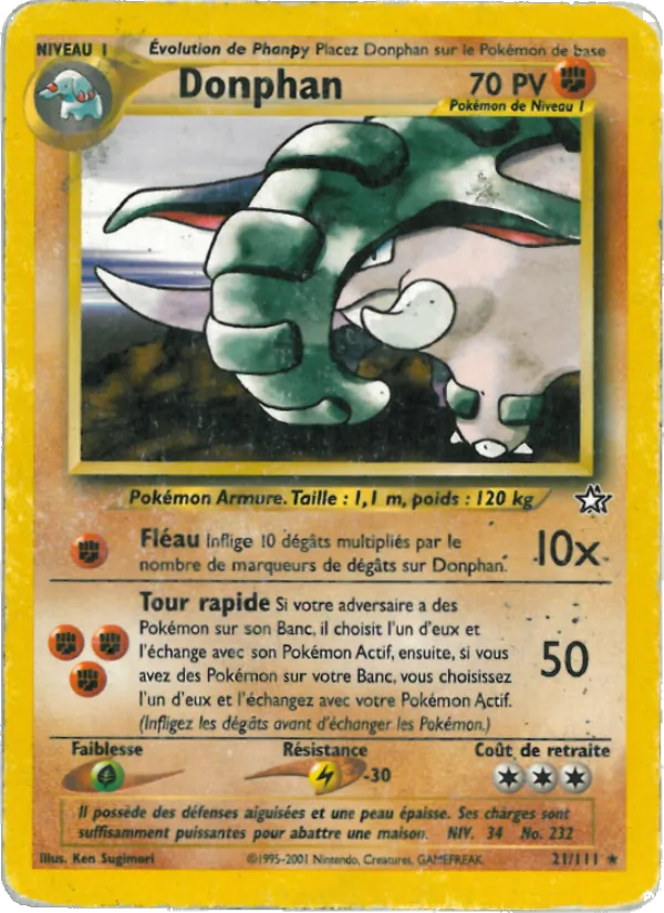 Donphan (Neo Genesis #21/111)