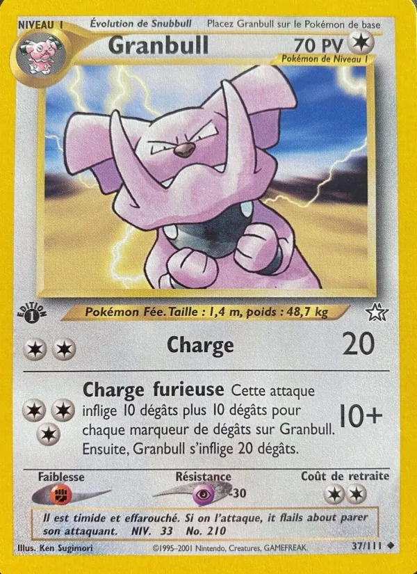 Granbull (Neo Genesis #37/111)