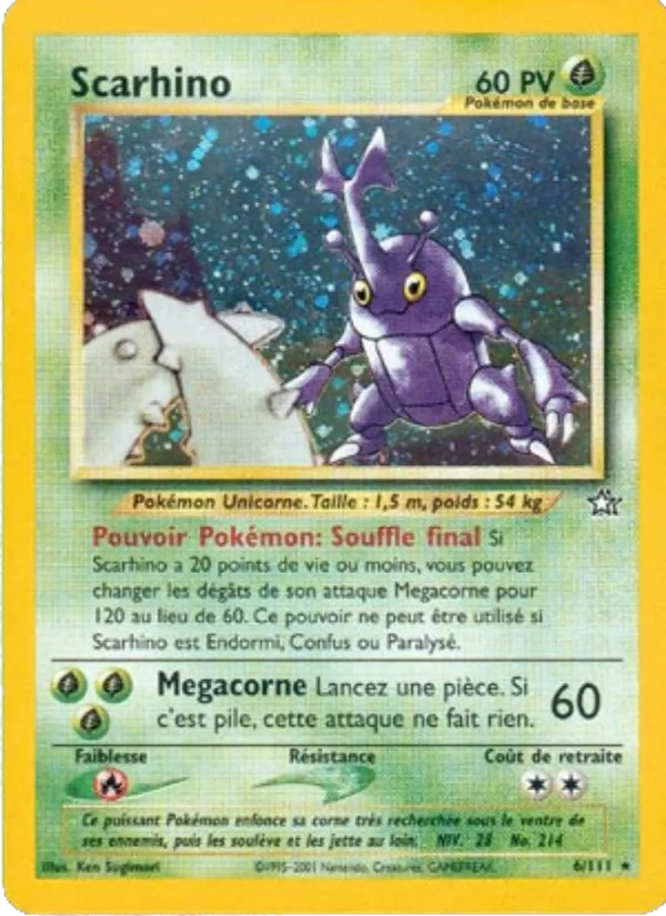 Scarhino (Neo Genesis #6/111)