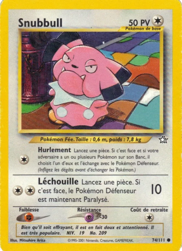 Snubbull (Neo Genesis #74/111)